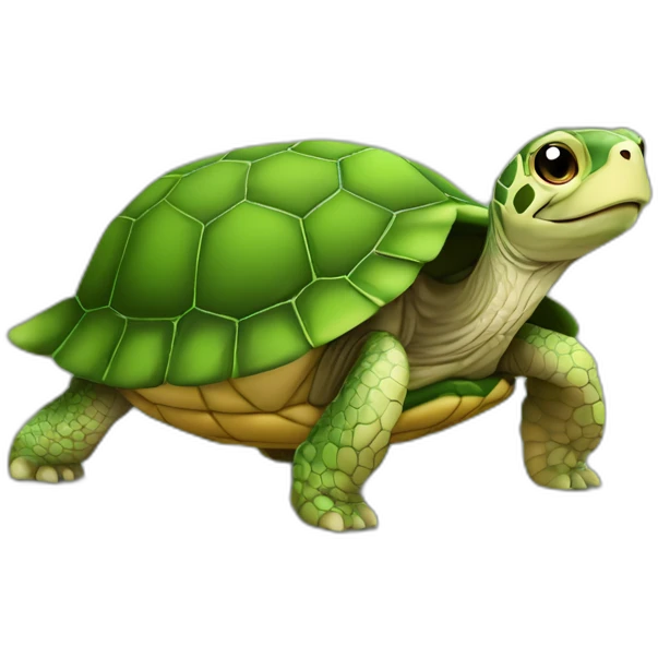 Tortue sur tortue sur tortue emoji