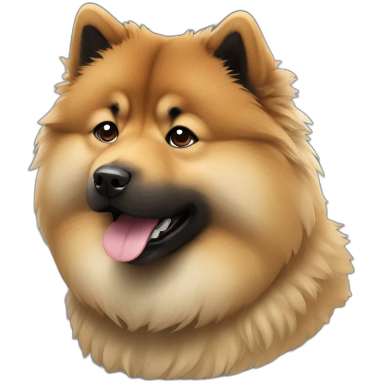 Eurasier dog emoji