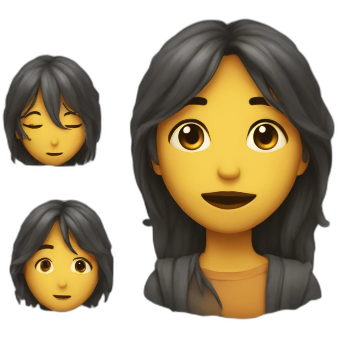 De noche y de dia con mi triste melancolia emoji