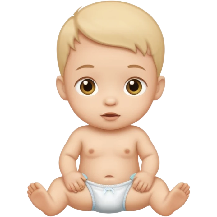 Can you show him in diaper? emoji