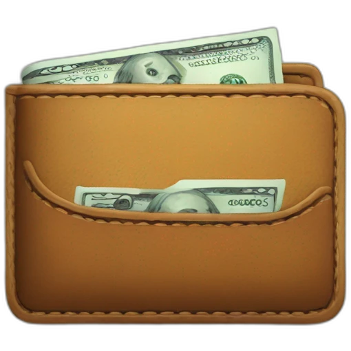 wallet money emoji