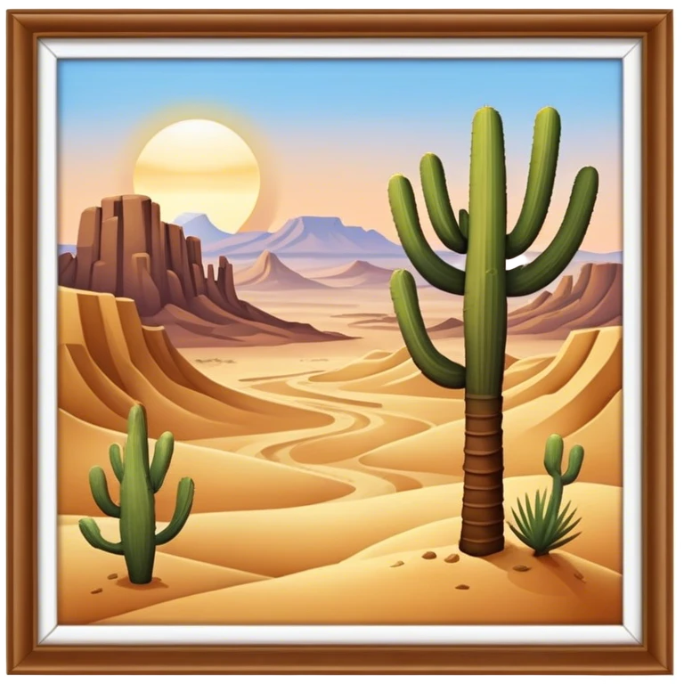Desert emoji