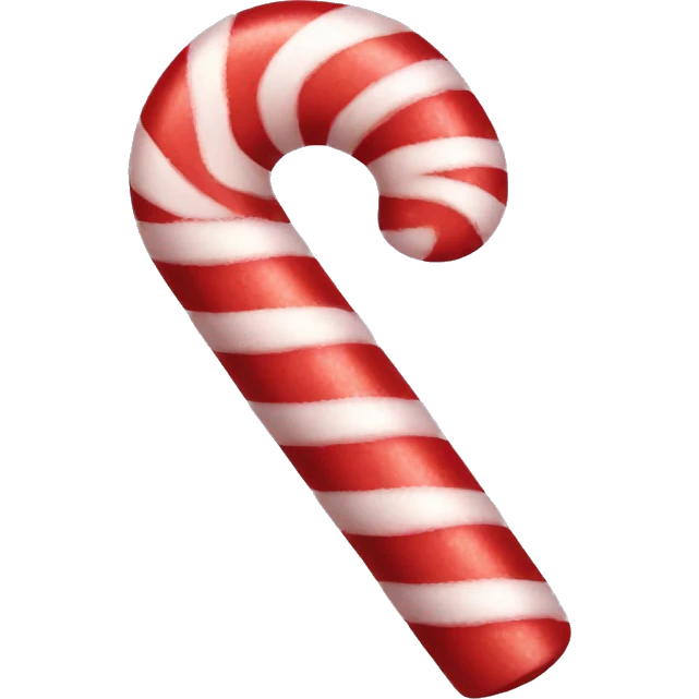 candy cane emoji