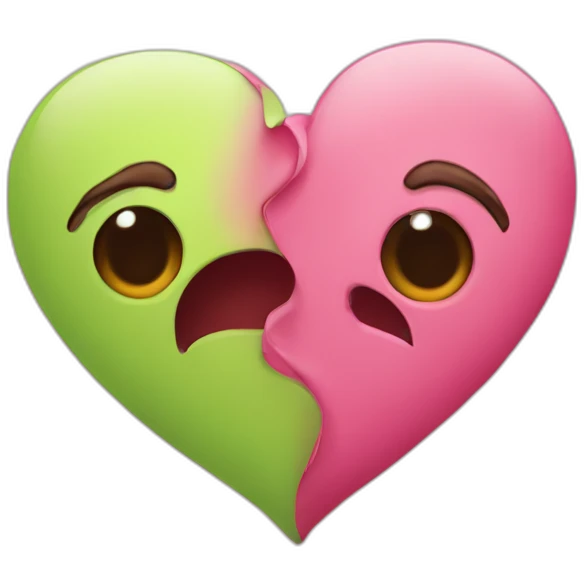 Coeur avec un L+S emoji