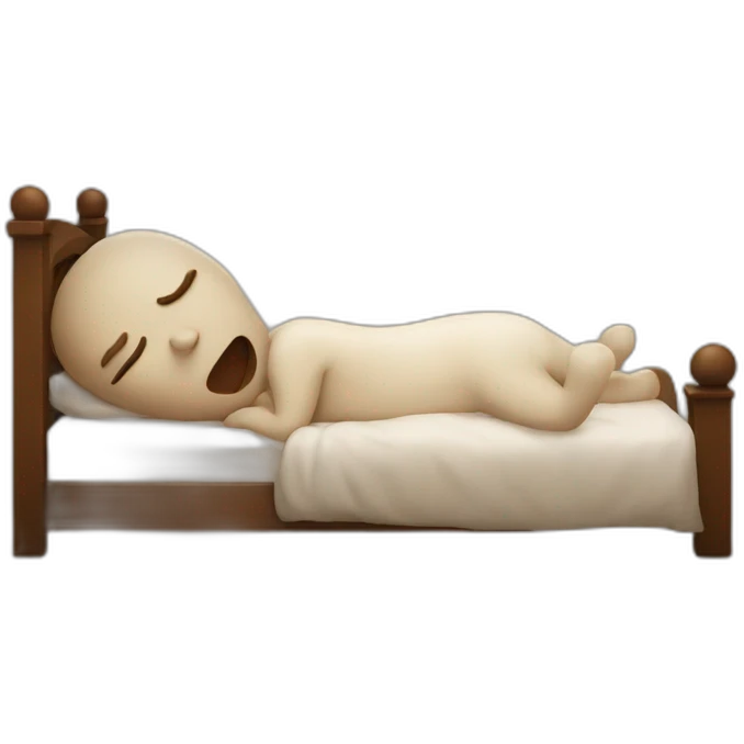 Chat qui dort emoji