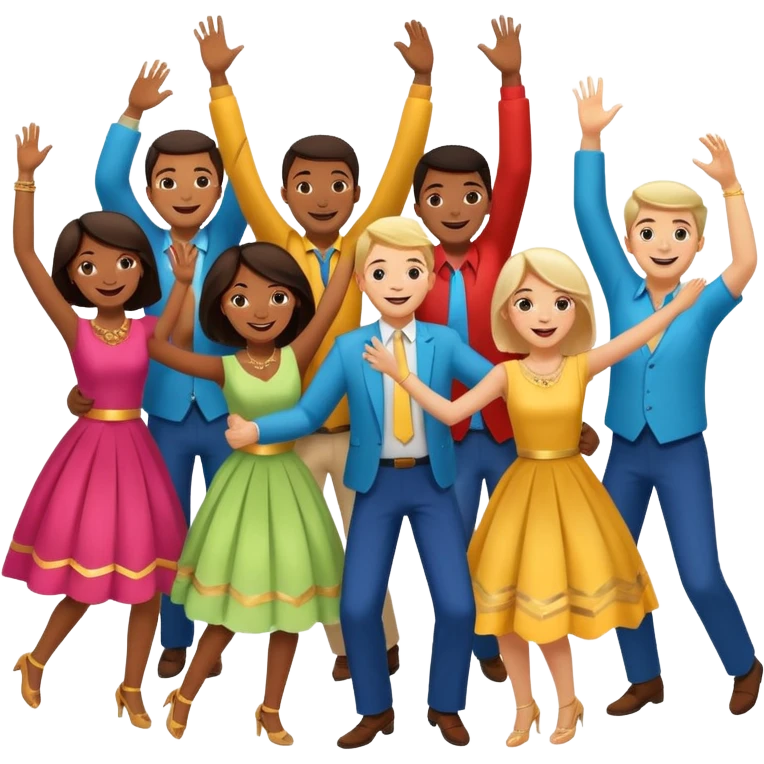 I want an emoji with people making a “horă” emoji