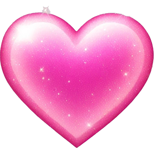 pink heart with sparkles emoji