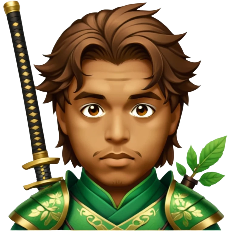 Emerald Samurai emoji