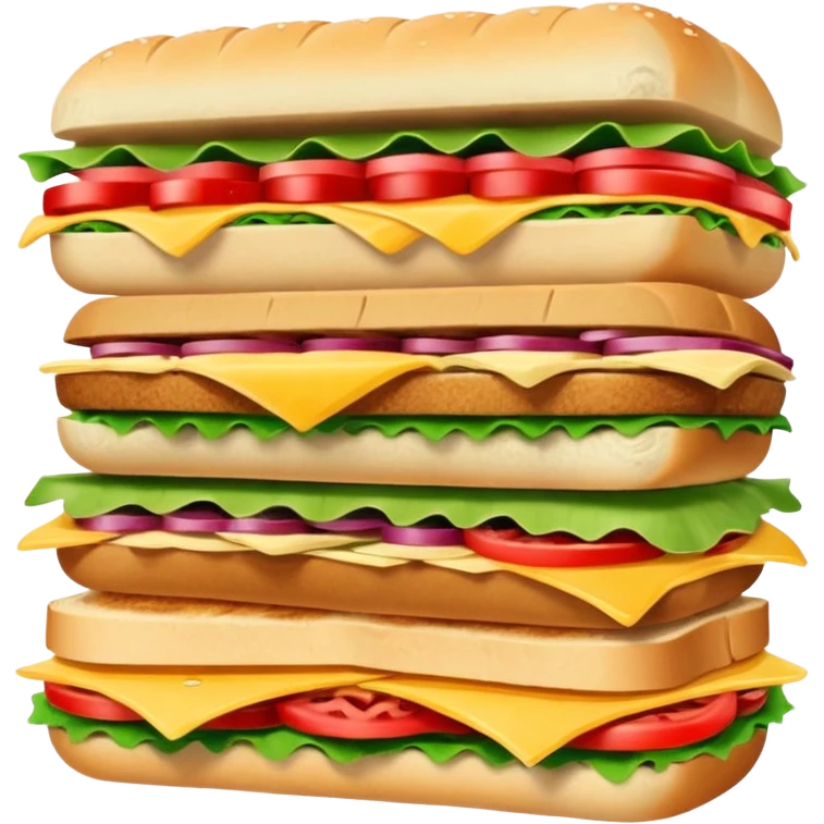 Menú de sandwiches emoji