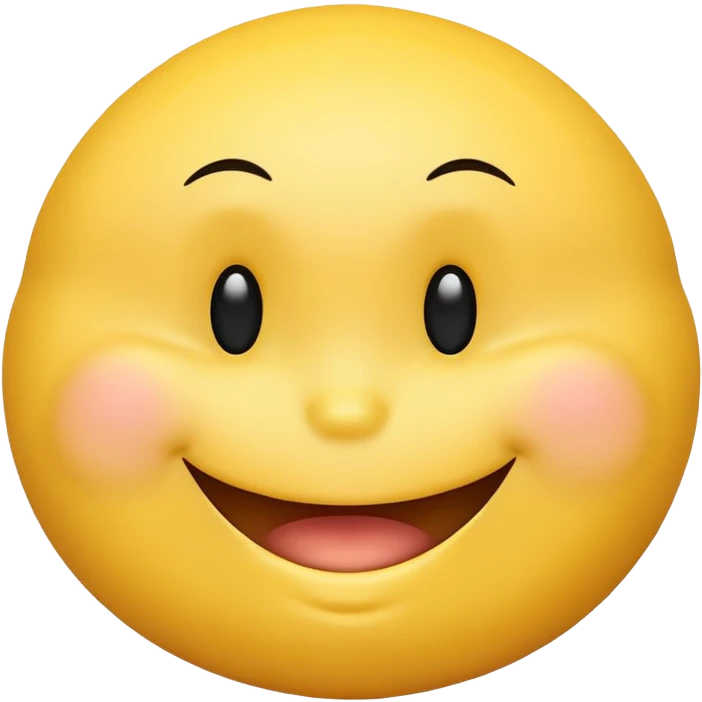 Fat smiley face emoji