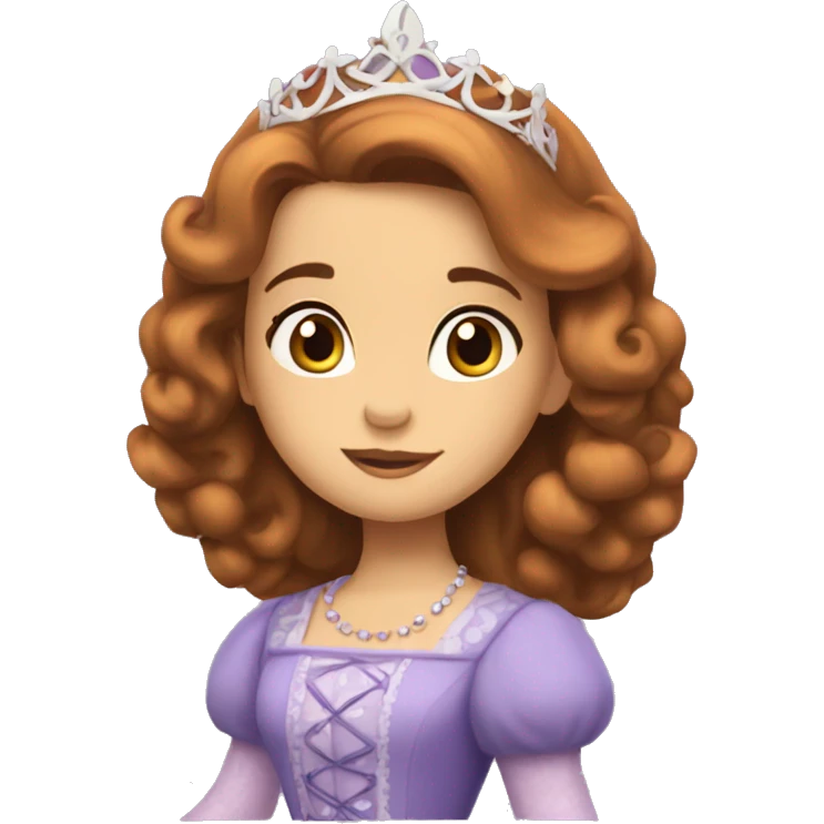sofia the first full body emoji