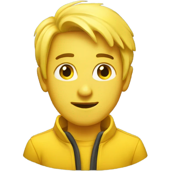 round yellow  emoji