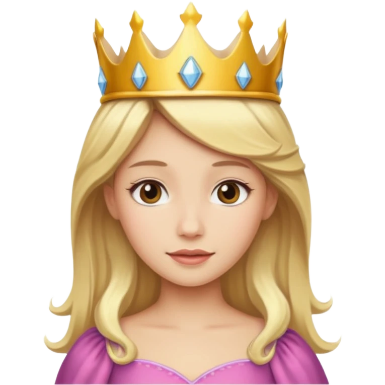 blonde haired princesse emoji
