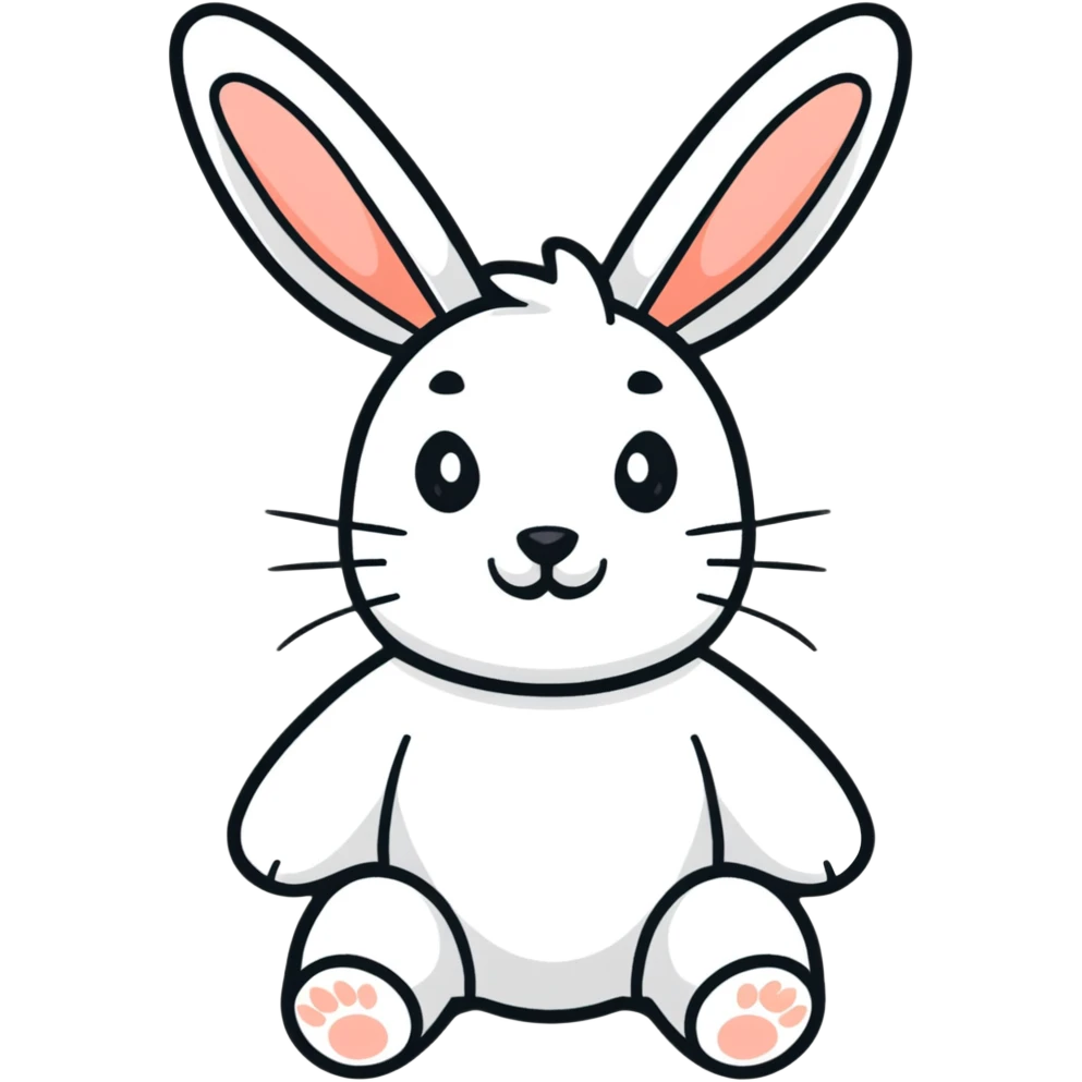 normal rabbit emoji