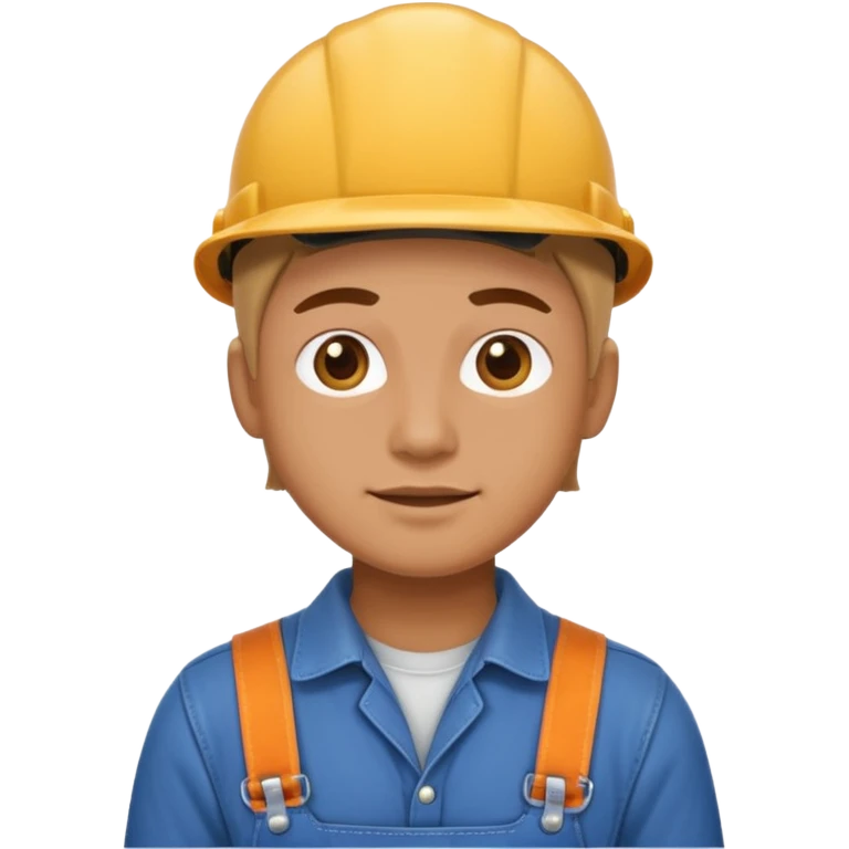 character wearing work overalls  emoji