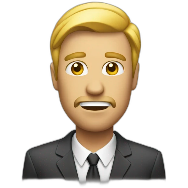 Boss expelling employees emoji