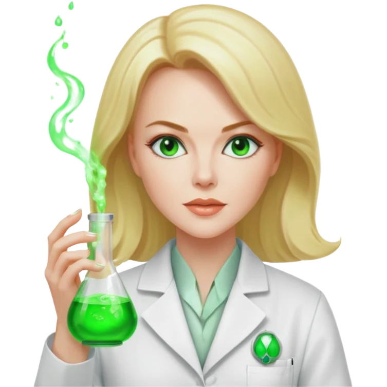 Nicole Kidman making green glowing potion  emoji