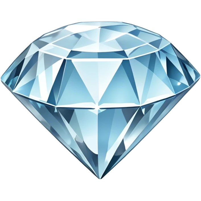 A diamond resisting pressure emoji