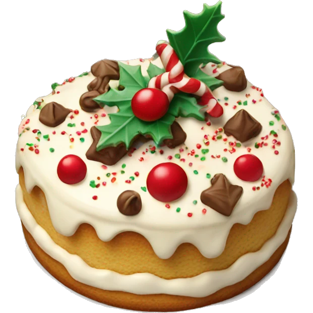 christmas dessert emoji