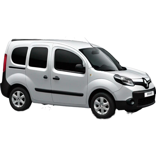 Renault Kangoo black facing right emoji