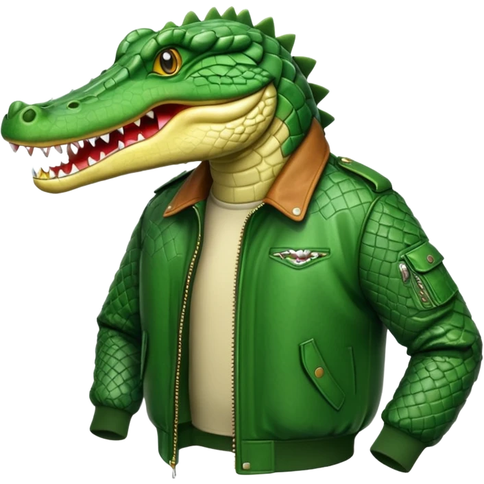 Cocodrilo bombardero emoji