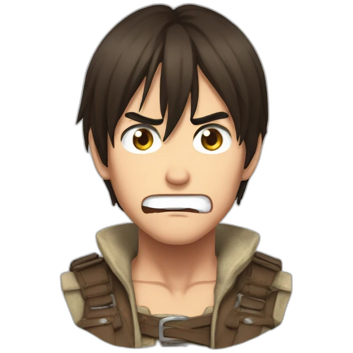 Eren Jaeger hangry emoji