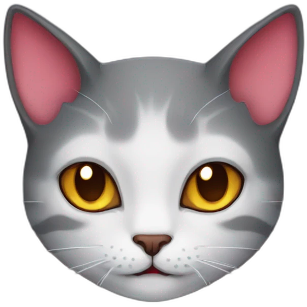 Vampire cat emoji