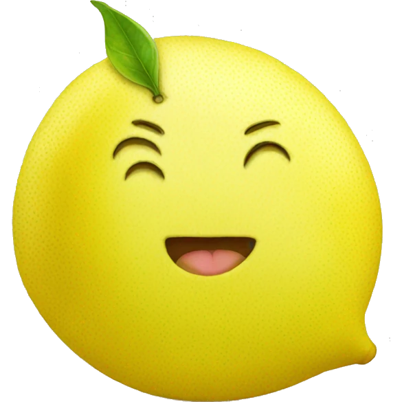 lemon emoji