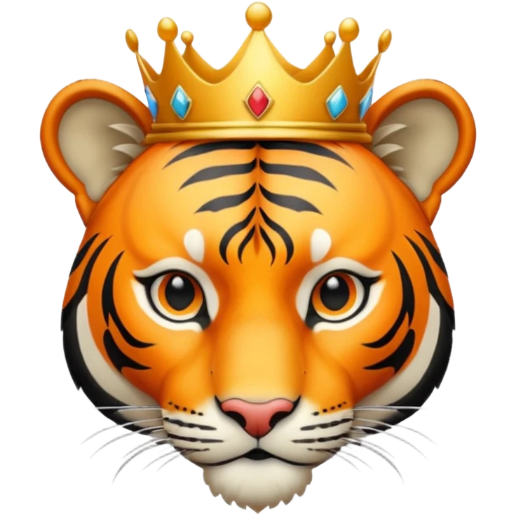 👑🐯 emoji