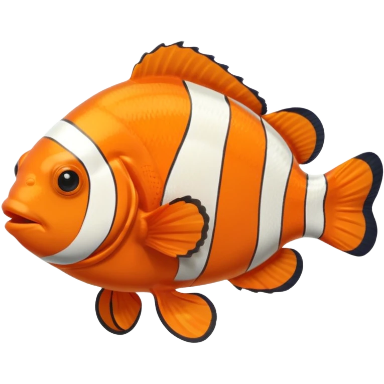 Full body of a clownfish  emoji