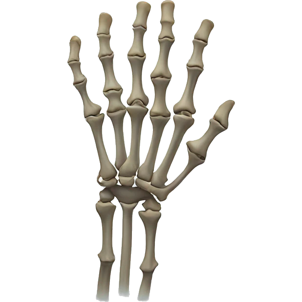 wrist bones skeleton emoji