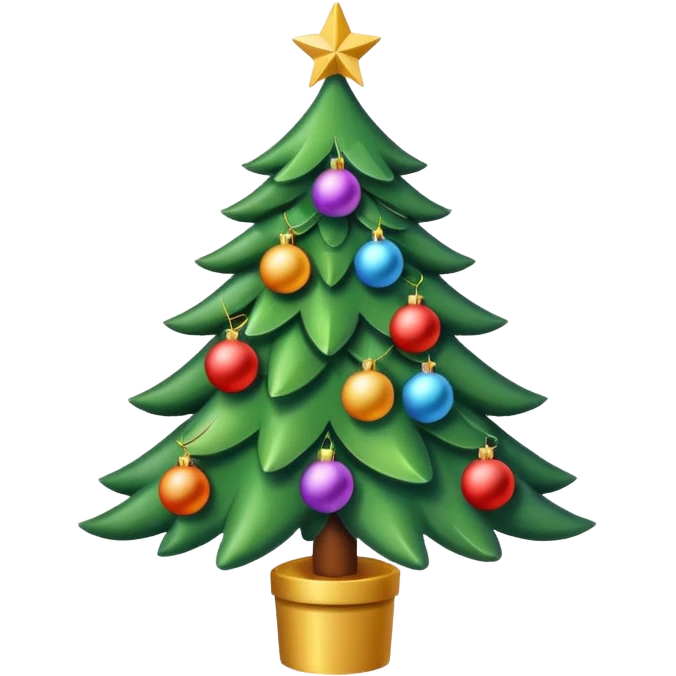 크리스마스 tree emoji