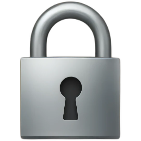 Lock emoji