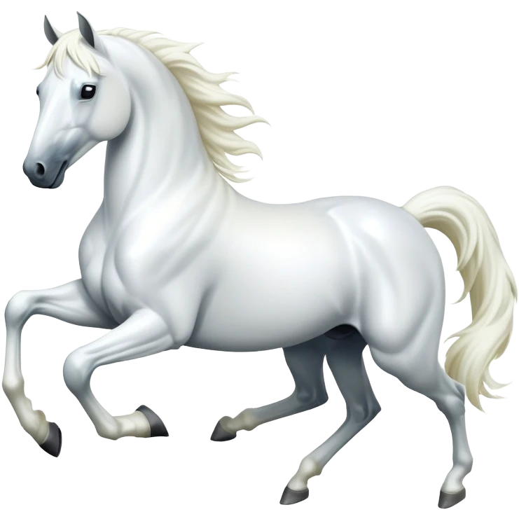 cinematic-[white horse]-realistic-full-body-galopping-emoji,-tail-flicking-lazily,-head-tilted-dramatically,-sleek-[white]-coat,-simplified-yet-realistic-focused-features,-highly-detailed,-glowing-with-an-almost-sarcastic-glow emoji