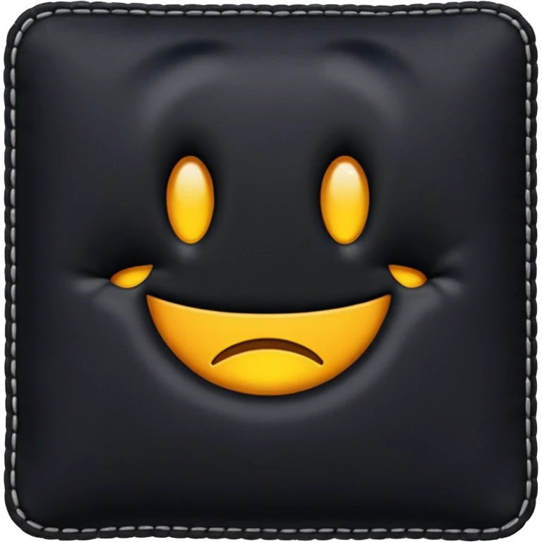 Text emerge from fabric  emoji