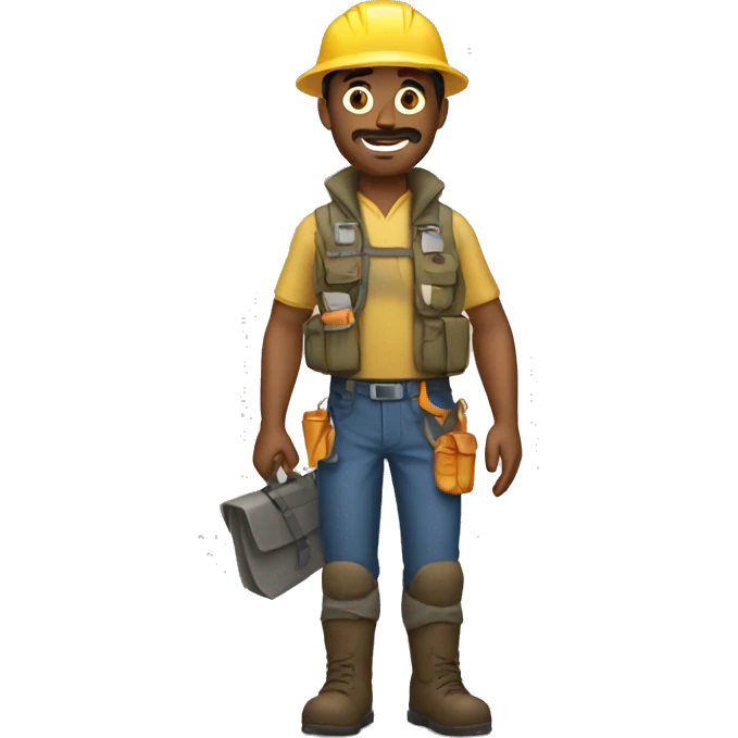 Survival working man emoji