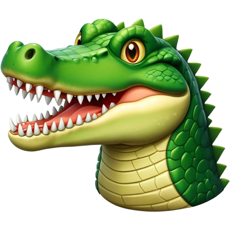 a crocodile emoji