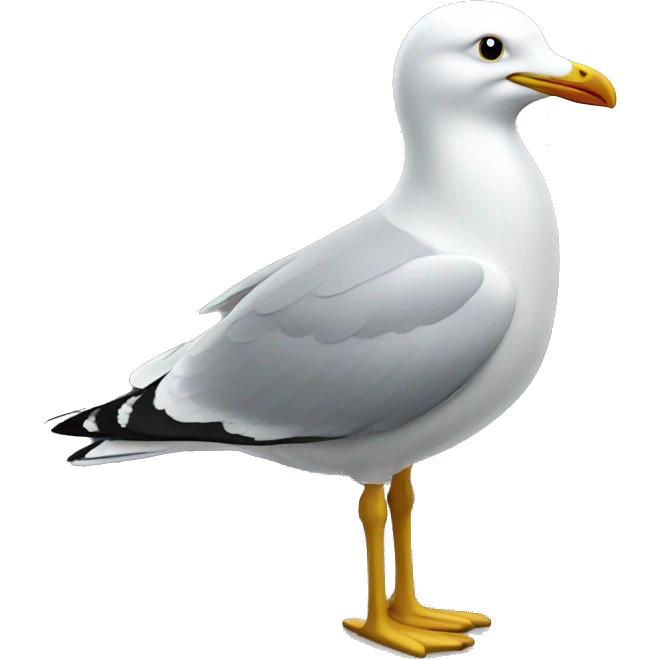 Seagull stand emoji