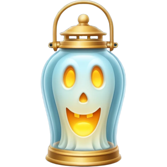 Ghost Light Lantern emoji