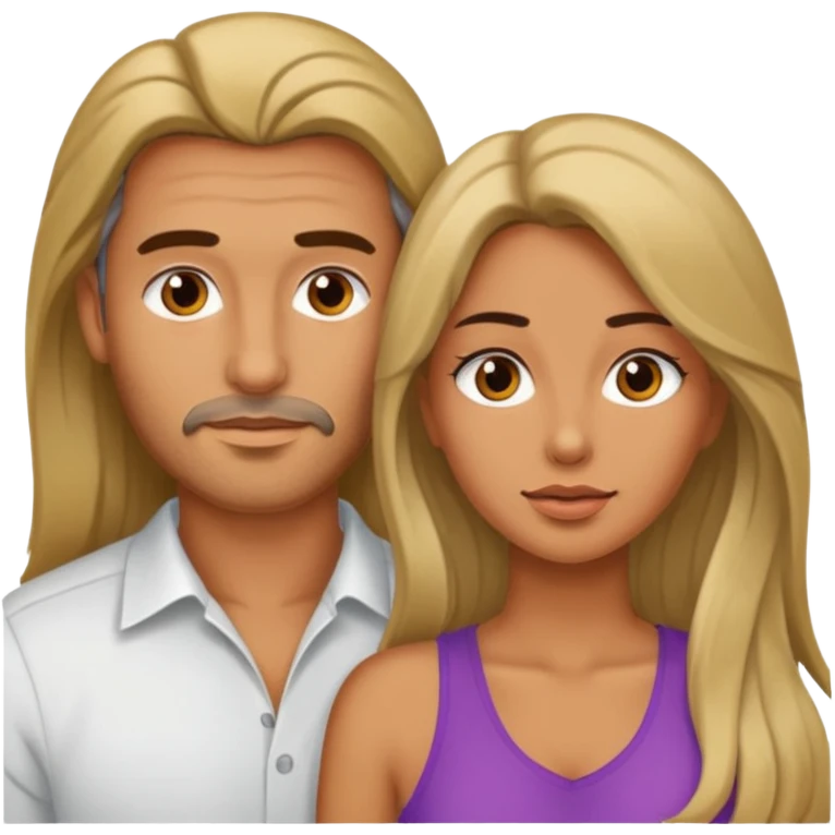 Mulher chupando o pênis de um homem  emoji