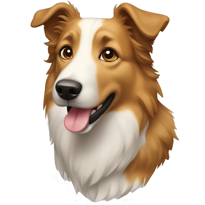 Shepherd collie mix dog  emoji