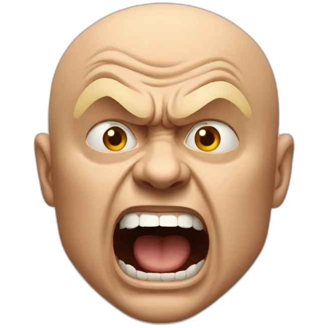 Prigozhin angry screaming emoji