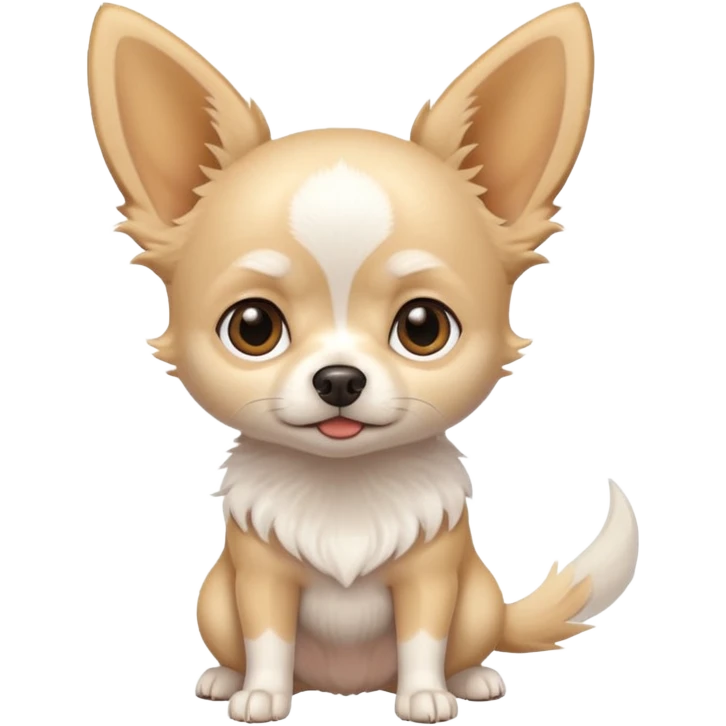 white chihuahua emoji