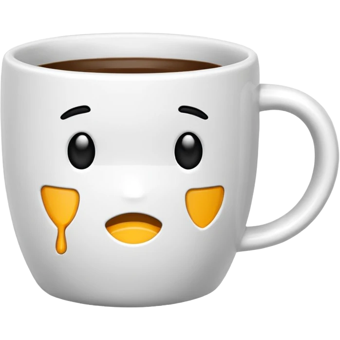 cracked mug emoji