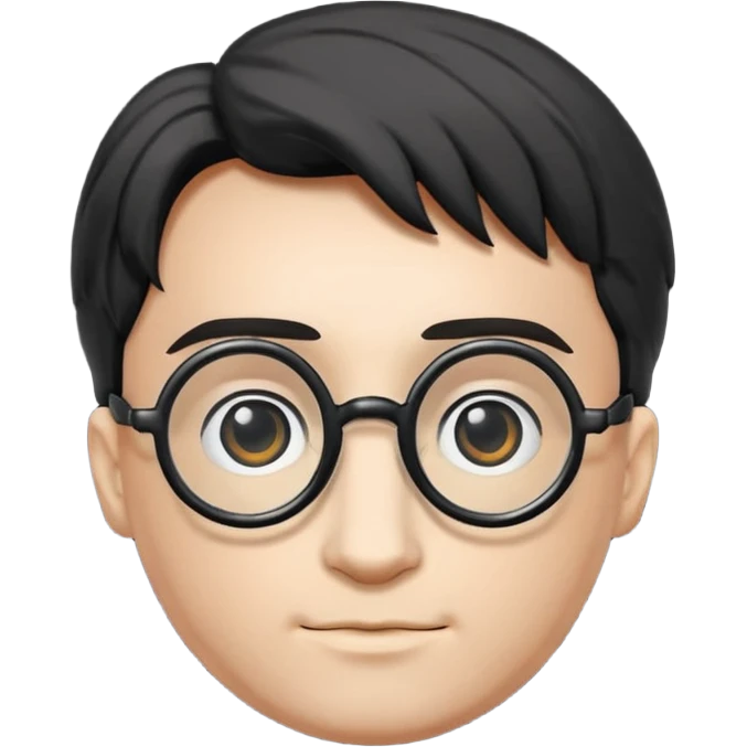 only harry potter glasses emoji