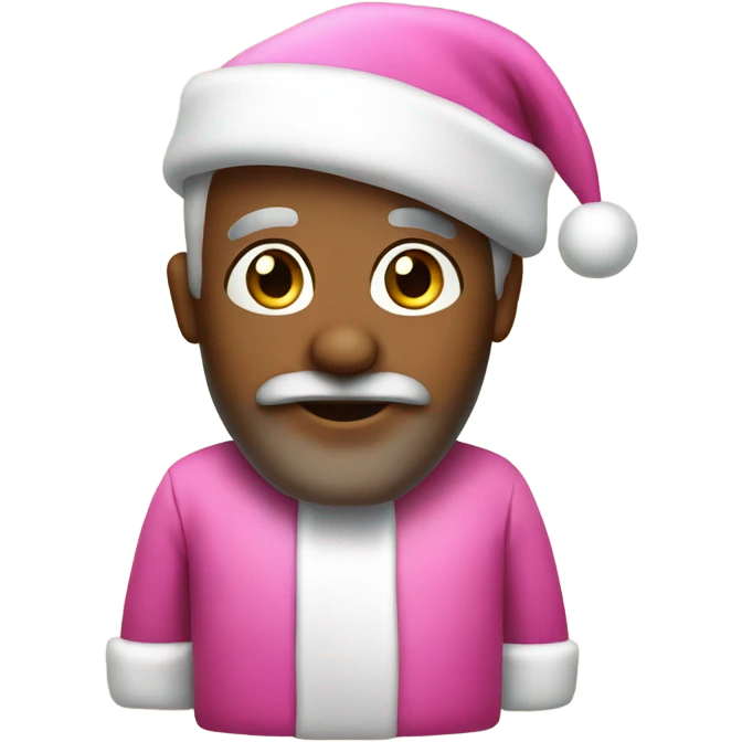 Pink Santa  emoji