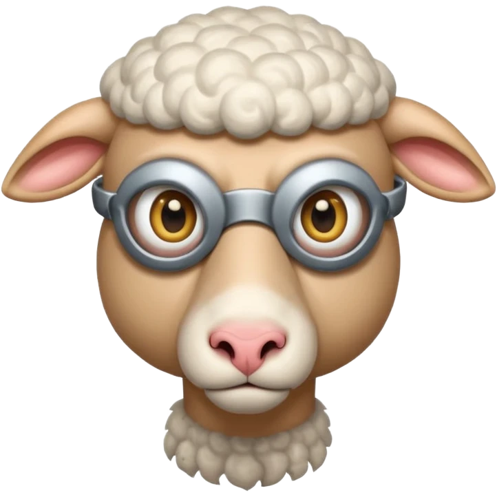 Cyclops with a sheep emoji