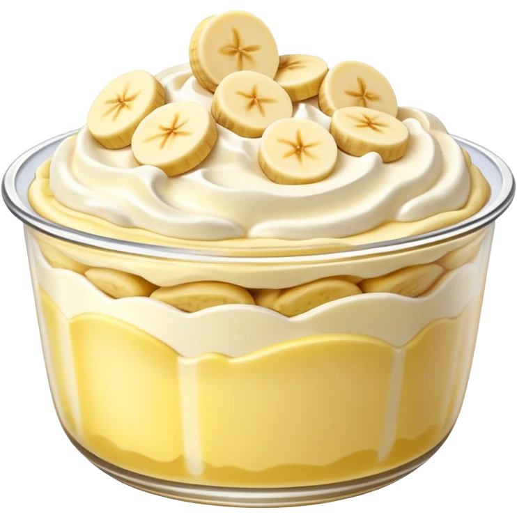Bowl of banana pudding  emoji