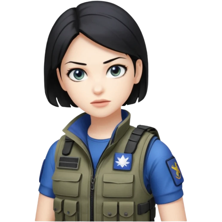 Jill Valentine resident evil emoji