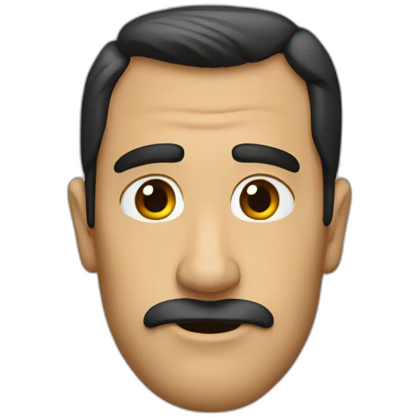 cruz invertida emoji